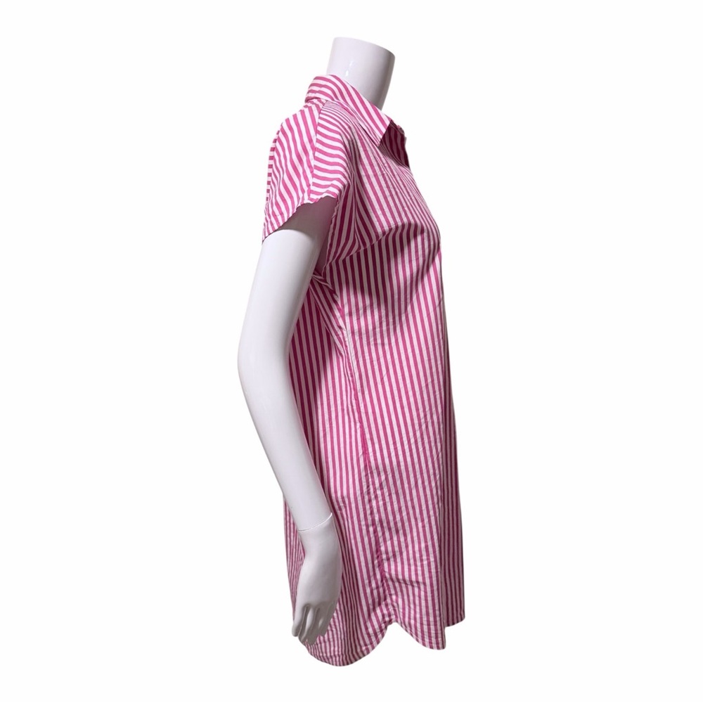 Jude Connally Striped Shift Dress Size XS Beach Preppy Coastal Grandma Casual - Picture 4 of 9